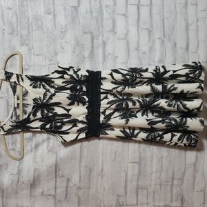 Black & Off-White Summer Dress, Medium